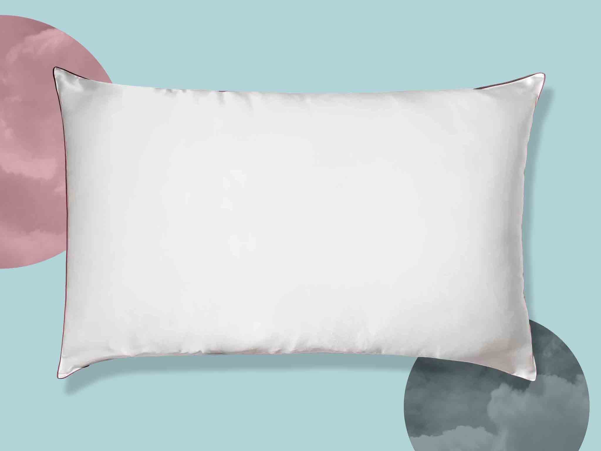 Silk top beauty pillow
